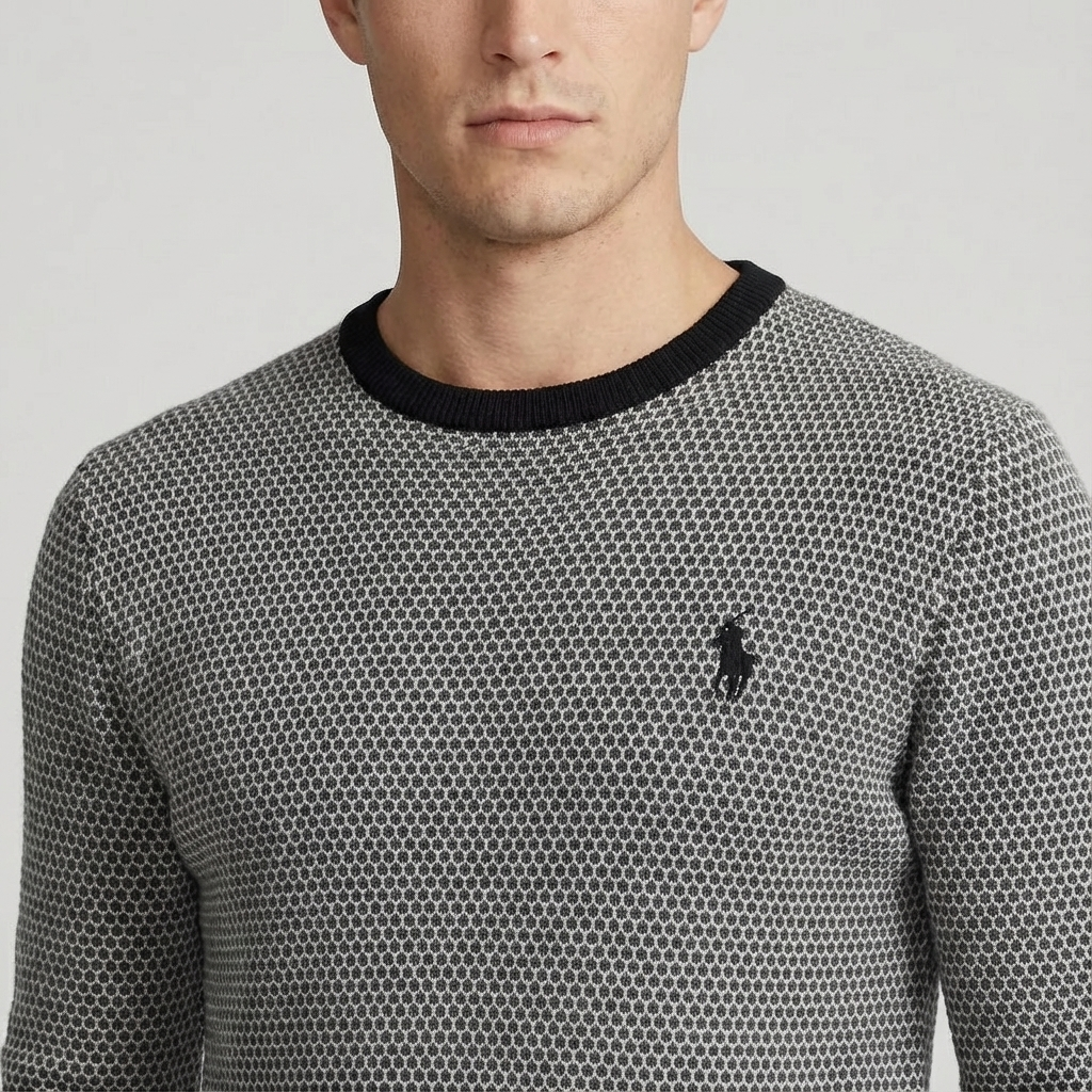 Signature-Strickpullover Im Waffelmuster Ralph Lauren