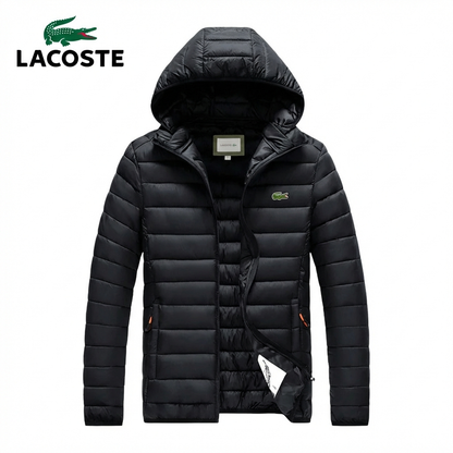 Lacoste Premium Thermo-Steppjacke mit Kapuze