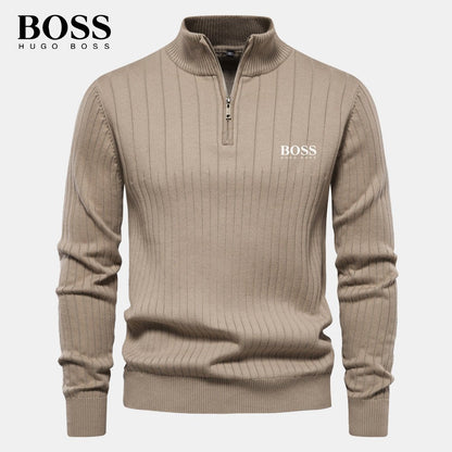 Reißverschluss-Pullover BOSS